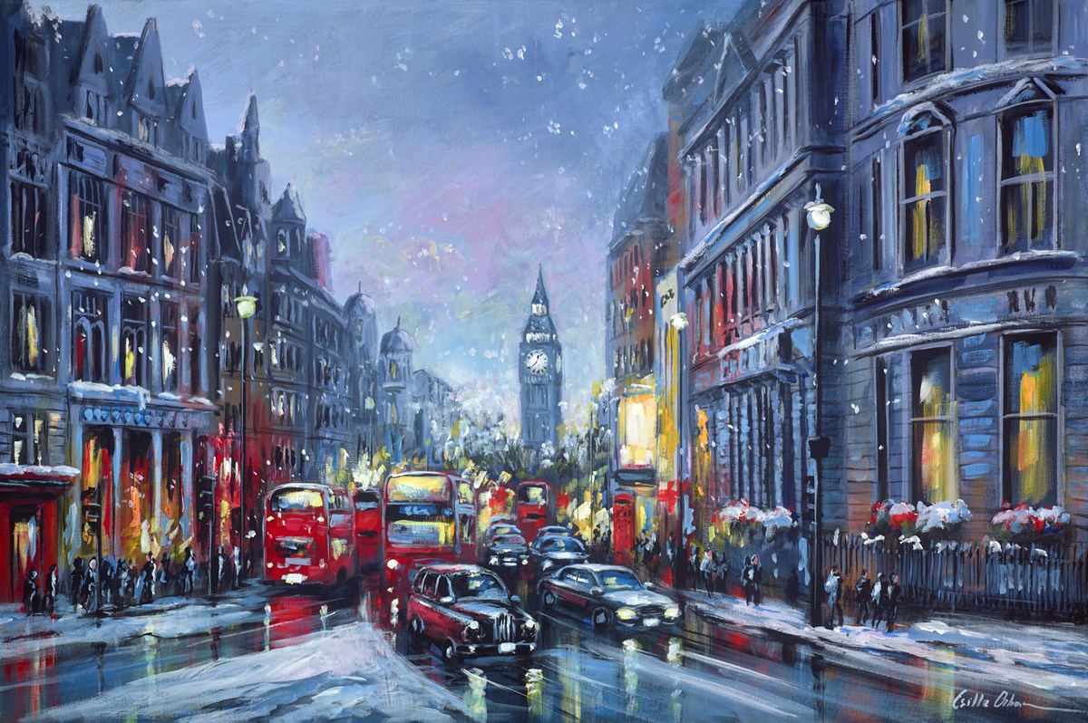 Whitehall at Christmas